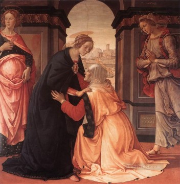 Visitation 1491 Renaissance Florence Domenico Ghirlandaio Oil Paintings